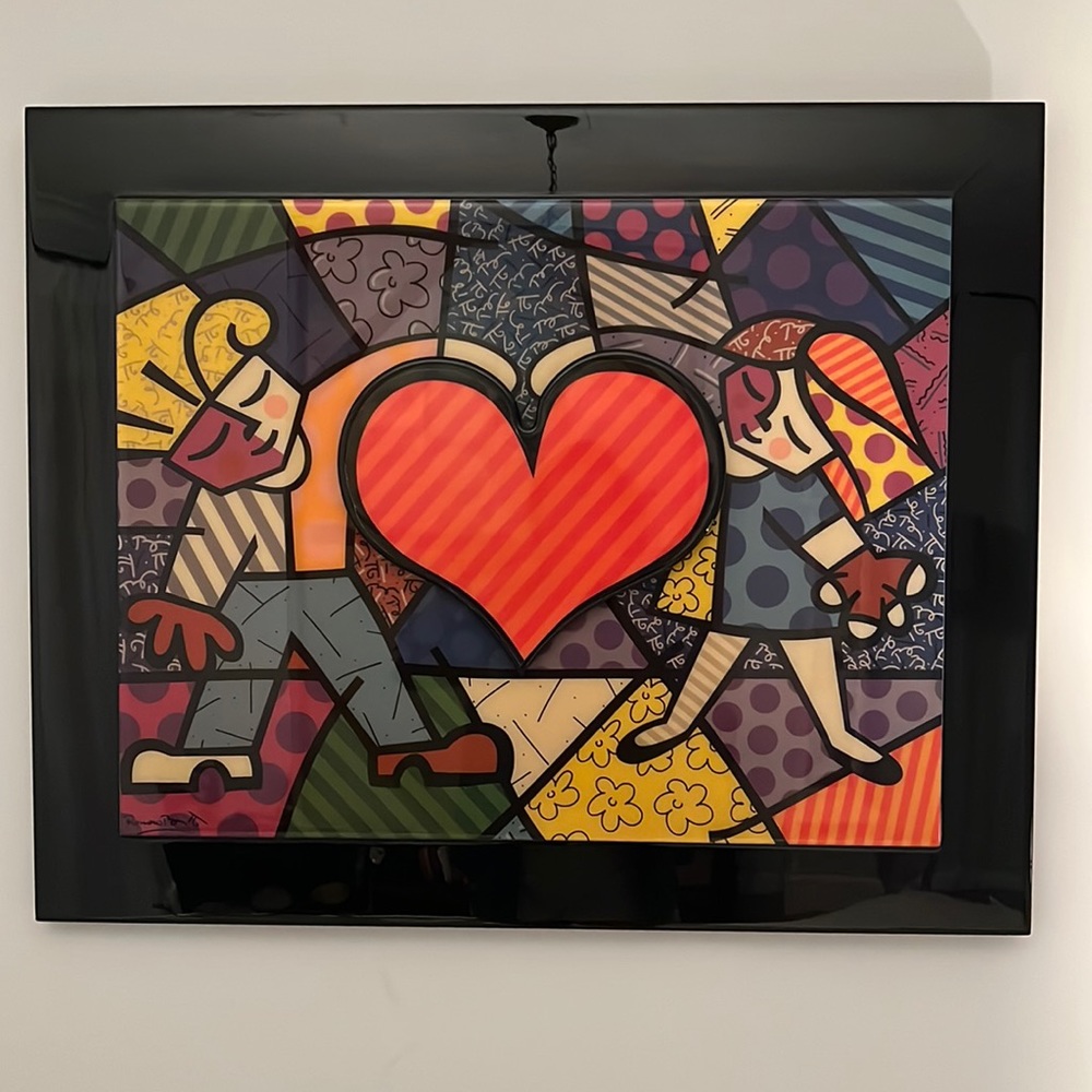 Romero Britto Pop Art Mural